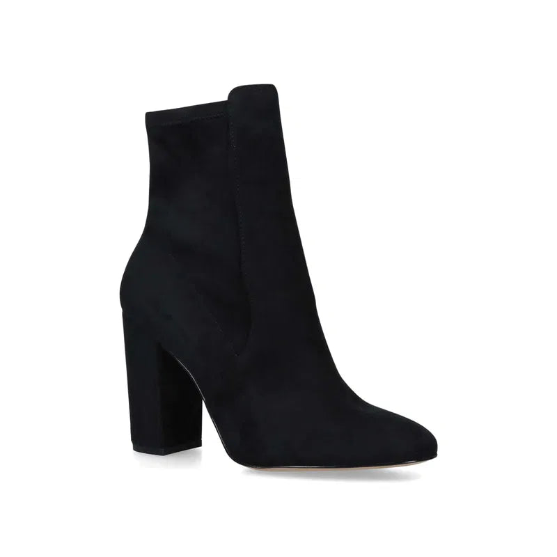 Aldo Aurella Suede Block Heel Booties | Size 9 (N1L4)