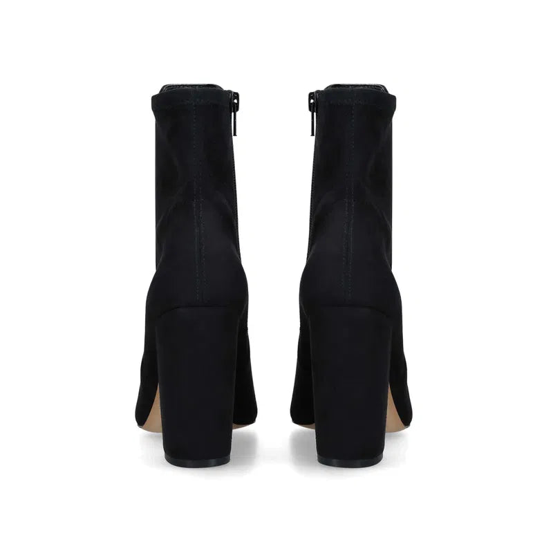 Aldo Aurella Suede Block Heel Booties | Size 9 (N1L4)