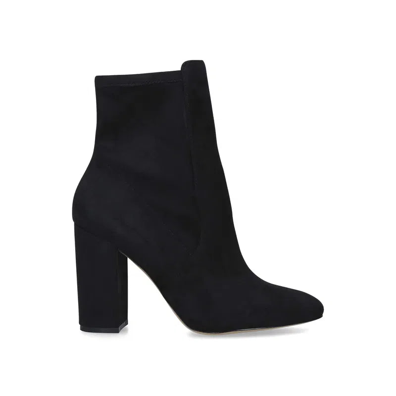 Aldo Aurella Suede Block Heel Booties | Size 9 (N1L4)