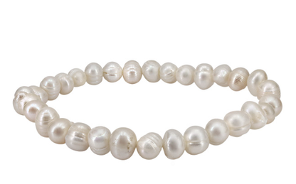 Jenny Be Free Stretch Bracelet in Pearly