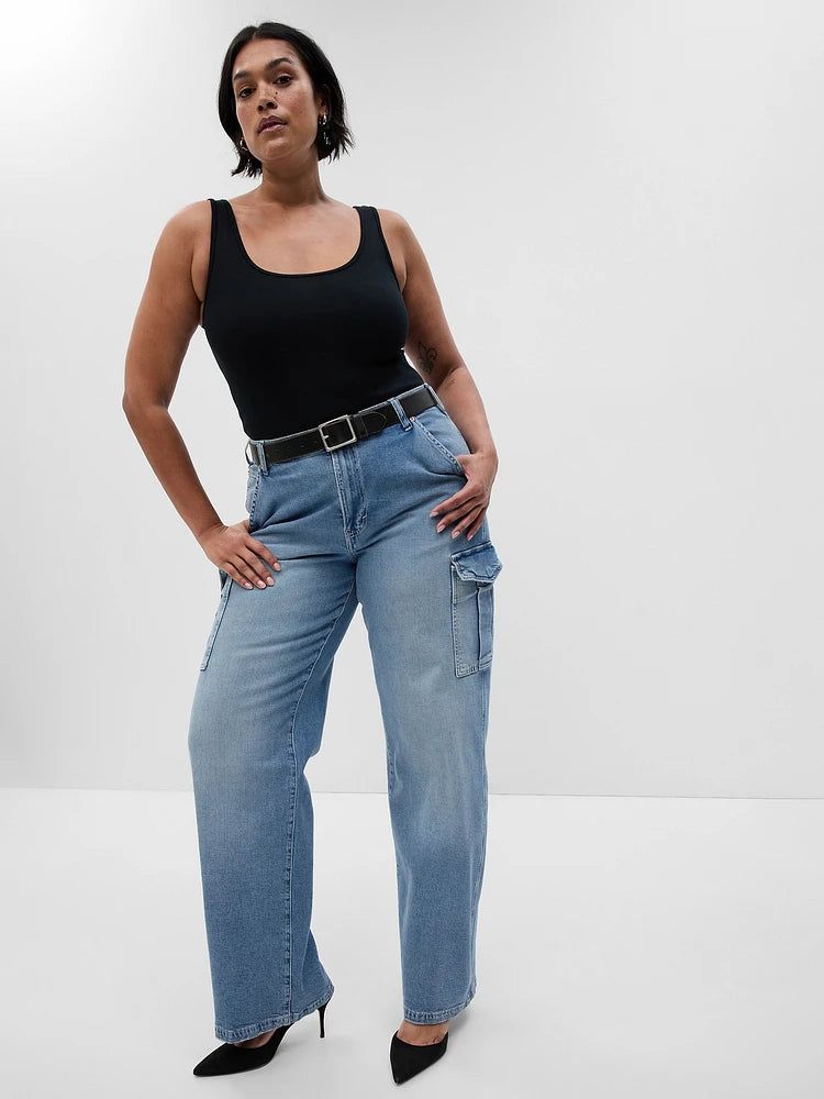 Gap 90's Loose Midrise Cargo Denim | 4/27