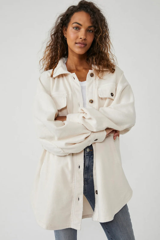 Free People Ruby Shacket | XS (very oversized, fits like Medium)