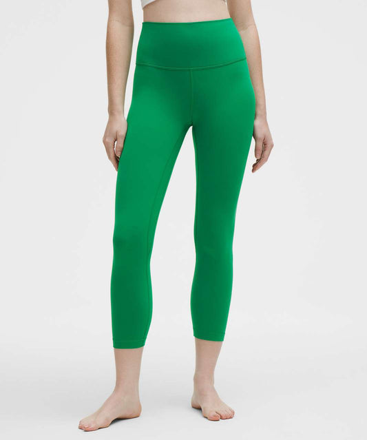 Lululemon Align High-Rise Crop 23" Raceway Green | Sz 0 (M127L1)
