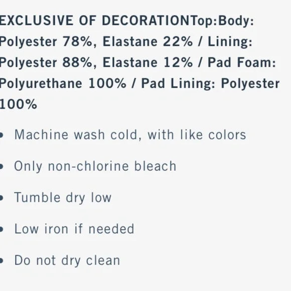 YPB / Abercrombie Squareneck Slim Athletic Top | Sz Medium (J48L9)