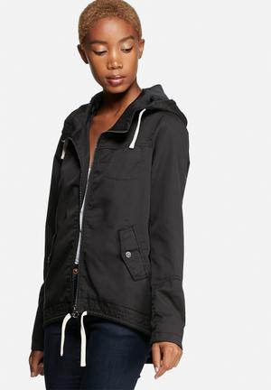 ONLY Grey Hooded Light Jacket | Large (O152C16)