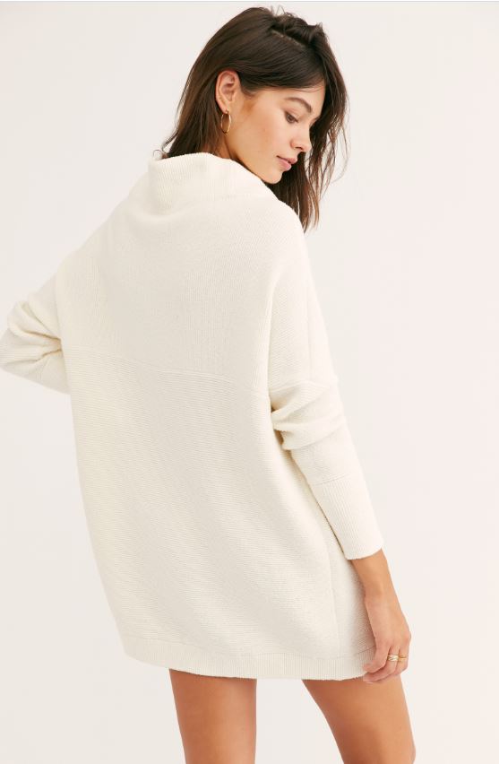 Free People Ottoman Tunic Sweater |  Xsmall (very oversized